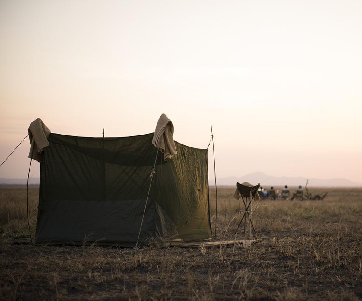 fly camping in katavi